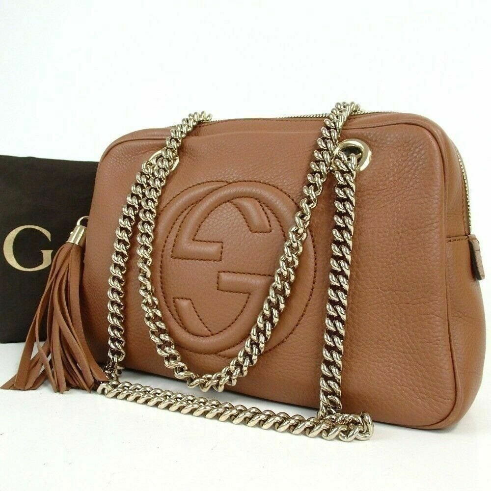 GUCCI Soho Interlocking-G Tassel Chain Bag (1 of 9)