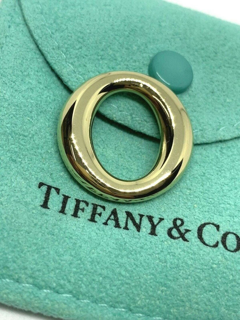 Tiffany & Co Elsa Peretti 18k Gold Sevillana Pendant (1 of 9)