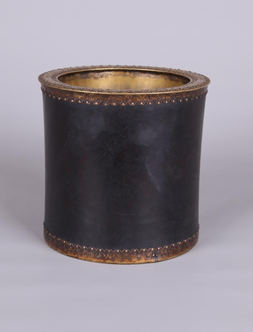 A Chinese Carved Zitan Brush Pot (1 of 8)