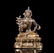 A Chinese Tibetan Bronze Gilding Buddha StatueÂ