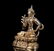A Chinese Tibetan Bronze Gilding Buddha Statue - 3
