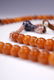 A Chinese Carved Amber Court Necklace - 10