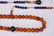 A Chinese Carved Amber Court Necklace - 7
