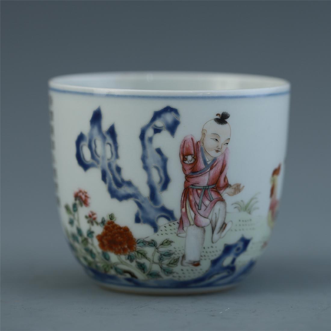 A Chinese Doucai Chicken Cup (1 of 10)