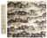 A Chinese Painting Scroll of Landscape by Fu Baoshi,