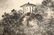 A Chinese Painting Scroll of Landscape by Fu Baoshi, - 4