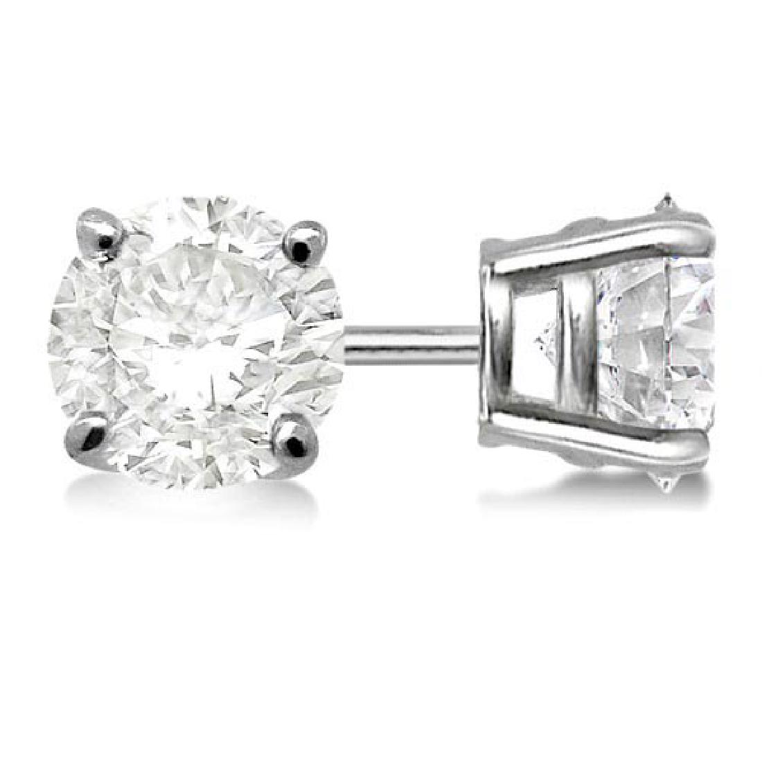 Certified 0.74 CTW Round Diamond Stud Earrings H/SI1: Certified 0.74 CTW Round Diamond Stud Earrings H/SI1 **|**|** Certified 0.74 CTW Round Diamond Stud Earrings H/SI1 #PAPPS83968