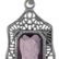 Roman Style Amethyst Crystal Intaglio Filigree Pendant