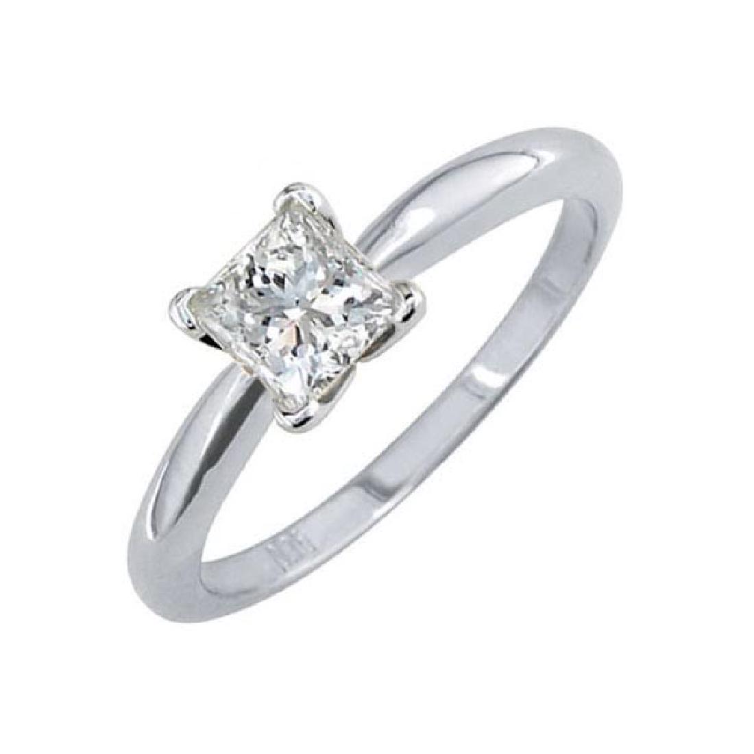 Certified 1.21 CTW Princess Diamond Solitaire 14k Ring: Certified 1.21 CTW Princess Diamond Solitaire 14k Ring G/SI1 **|**|** Certified 1.21 CTW Princess Diamond Solitaire 14k Ring G/SI1 #PAPPS84381