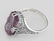 Roman Style Amethyst Crystal Intaglio Filigree Ring - S - 3