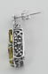 Art Deco Style Citrine w/ Diamond Art Deco Earrings - S - 3