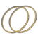 Certified 12.40 Ctw Diamond VS/SI1 Bangles 14K Yellow G