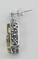Art Deco Style Citrine w/ Diamond Art Deco Earrings - S - 3
