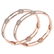Certified 7.22 Ctw Diamond VS/SI1 Bangles 14K Rose Gold
