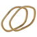 Certified 3.47 Ctw Diamond VS/SI1 Bangles 14K Yellow Go