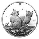 Isle of Man 2003 1 Crown Silver Proof Balinese Cat: Isle of Man 2003 1 Crown Silver Proof Balinese Cat **|**|** Isle of Man 2003 1 Crown Silver Proof Balinese Cat #PAPPS84438