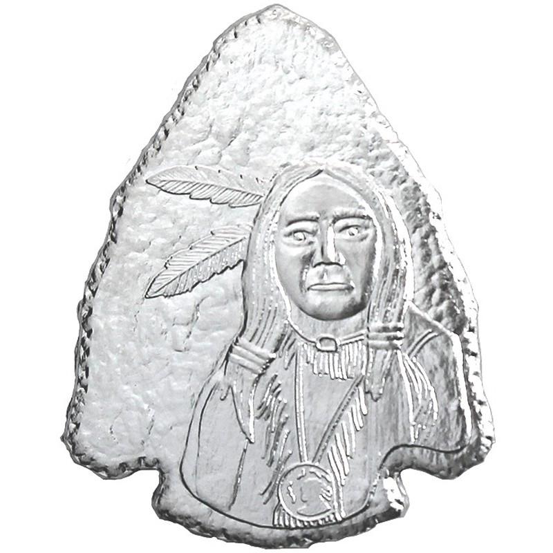 Arrowhead .999 Silver 1 oz Bar - Silver Towne: Arrowhead .999 Silver 1 oz Bar - Silver Towne **|**|** Arrowhead .999 Silver 1 oz Bar - Silver Towne #PAPPS49277