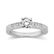 0.60ct Antique Style Diamond Engagement Ring 14K White
