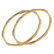 Certified 4.80 Ctw Diamond VS/SI1 Bangles 14K Yellow Go