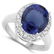 Certified 1.40 Ctw. Genuine Blue Sapphire And Diamond 1