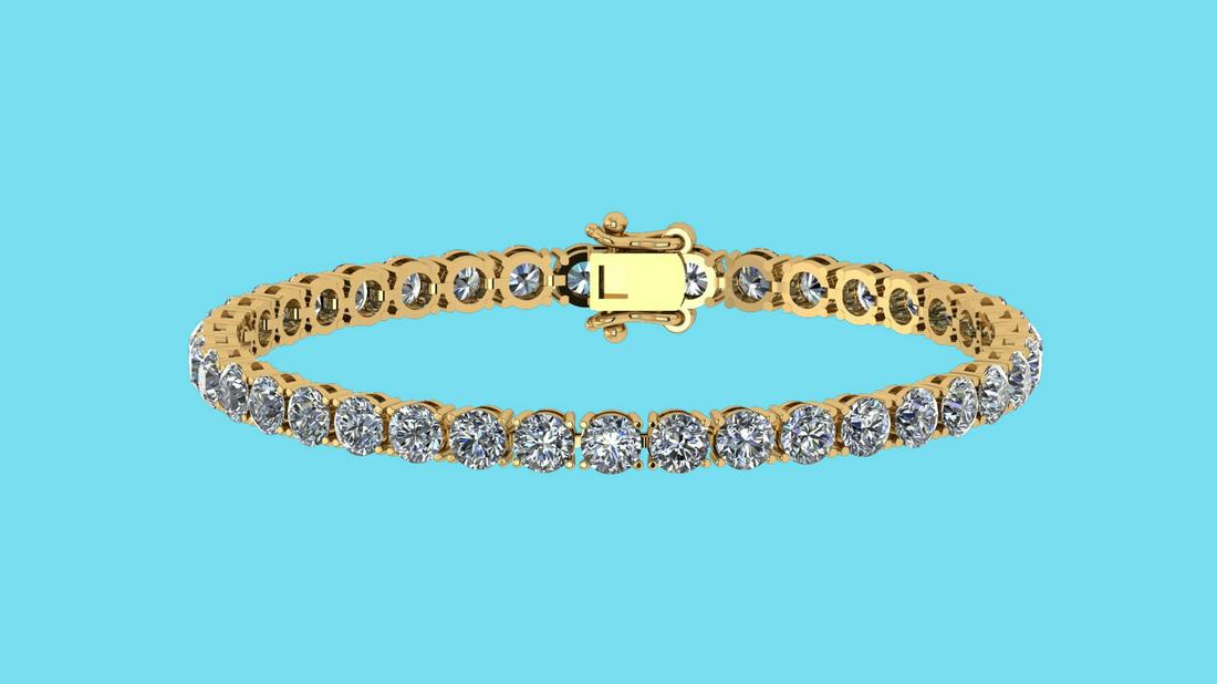 Certified 2.00 Ctw SI2/I1 Diamond Tennis Bracelet 14K R: Certified 2.00 Ctw SI2/I1 Diamond Tennis Bracelet 14K Rose Gold Gold **|**|** Center Stone Approx Weight: 2.00 Ctw Center Stone Color: J-K Center Stone Clarity: SI2/I1 Stone Setting: Prong Metal Appro