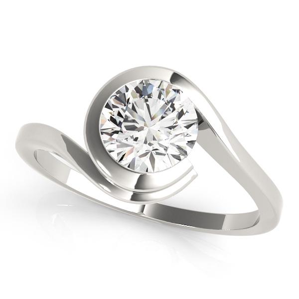 Certified 0.75 Ctw SI2/I1 Diamond 14K White Gold Solita: Certified 0.75 Ctw SI2/I1 Diamond 14K White Gold Solitaire Ring -- Center Diamond Approx Weight: 0.75 Ctw (Round Cut) Center Color: J-K Center Stone Clarity: SI2/I1 Center Stone Setting: Prong 14K Whi