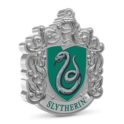 HARRY POTTER(TM) ? Slytherin Crest 1oz Silver Coin: HARRY POTTER(TM) ? Slytherin Crest 1oz Silver Coin -- HARRY POTTER(TM) ? Slytherin Crest 1oz Silver Coin #PAPPS67298v7