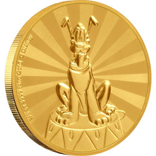Mickey Mouse Coin Collection & Friends Retro Carnival -: Mickey Mouse Coin Collection & Friends Retro Carnival - Pluto 1/4oz Gold Coin -- Mickey Mouse Coin Collection & Friends Retro Carnival - Pluto 1/4oz Gold Coin #PAPPS75152v7