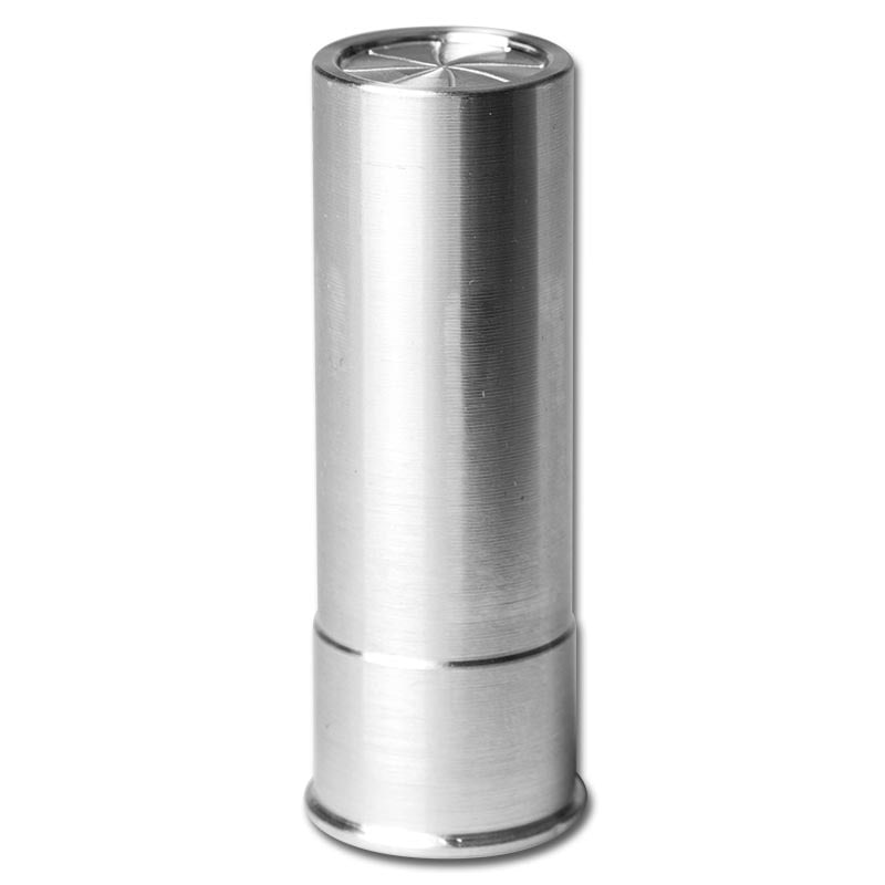 5 oz. .999 Pure Silver Bullet 12 Gauge Shotgun Shell: 5 oz. .999 Pure Silver Bullet 12 Gauge Shotgun Shell -- 5 oz. .999 Pure Silver Bullet 12 Gauge Shotgun Shell #PAPPS84565v5