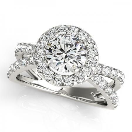 CERTIFIED PLATINUM 1.38 CTW J-K/VS-SI1 DIAMOND HALO ENGAGEMENT RING: CERTIFIED PLATINUM 1.38 CTW J-K/VS-SI1 DIAMOND HALO ENGAGEMENT RING -- CERTIFIED PLATINUM 1.38 CTW J-K/VS-SI1 DIAMOND HALO ENGAGEMENT RING (CENTER STONE DAIMOND .50 CTW J-K/VS-SI1) please request ring
