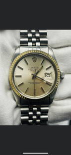 USED 36MM ROLEX DATEJUST REF 16014 IN EXCELLENT CONDITION COMES WITH BOX & PAPERS: USED 36MM ROLEX DATEJUST REF 16014 IN EXCELLENT CONDITION COMES WITH BOX & PAPERS -- USED 36MM ROLEX DATEJUST REF 16014 IN EXCELLENT CONDITION COMES WITH BOX & PAPERS #PAPPS10651v8