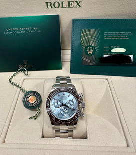 Brand New 2023 SkyBlue Dial Daytona Comes with Box & Papers: Brand New 2023 SkyBlue Dial Daytona Comes with Box & Papers -- Brand New 2023 SkyBlue Dial Daytona Comes with Box & Papers #PAPPS19792v8