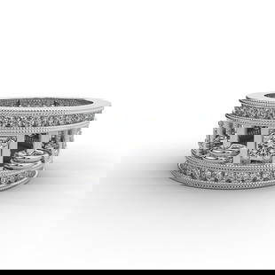 L'Oree De VIA French Designer Brand 18kt White Gold Tambourine Ring with Natural Diamonds: L'Oree De VIA French Designer Brand 18kt White Gold Tambourine Ring with Natural Diamonds -- Diamond Weight: 2.50 cttw Diamond Color: G-H Diamond Clarity: VVS1-VVS2 #PAPPS69790v12