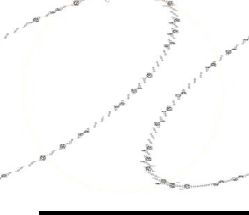 0.90 Ctw SI2/I1 Diamond 14K Rose Gold Station Necklace: 0.90 Ctw SI2/I1 Diamond 14K Rose Gold Station Necklace -- Center Diamond Weight : 0.90 Ctw (Round Cut) Center Diamond Color :- J-K Center Clarity : SI2/I1 Stone Setting : Metal Weight : Approx 4.00
