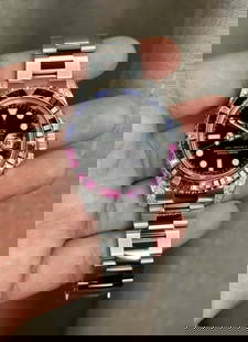 NEW CUSTOM AFTERMARKET SARU ROLEX GMT MASTER II 40MM COMES WITH BOX AND APPRAISAL: NEW CUSTOM AFTERMARKET SARU ROLEX GMT MASTER II 40MM COMES WITH BOX AND APPRAISAL -- NEW CUSTOM AFTERMARKET SARU ROLEX GMT MASTER II 40MM COMES WITH BOX AND APPRAISAL #PAPPS15901v8