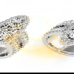 CERTIFIED 18K YELLOW GOLD 1.30 CTW J-K/VS-SI1 DIAMOND HALO ENGAGEMENT RING: CERTIFIED 18K YELLOW GOLD 1.30 CTW J-K/VS-SI1 DIAMOND HALO ENGAGEMENT RING -- CERTIFIED 18K YELLOW GOLD 1.30 CTW J-K/VS-SI1 DIAMOND HALO ENGAGEMENT RING (CENTER STONE DIAMOND .90 CTWW J-K/VS-SI1) plea