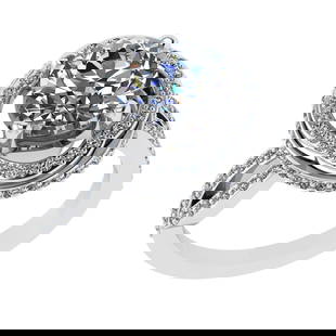 3.28 Ctw SI2/I1 Diamond 4k White Gold Engagement Ring: 3.28 Ctw SI2/I1 Diamond 4k White Gold Engagement Ring -- Center Diamond Weight :-: 2.50 Ctw ( Round Cut) Color :- J-K Clarity : SI2/I1Center Stone Setting : Prong Side Diamond Weight Of Ctw 0.78 Ctw C