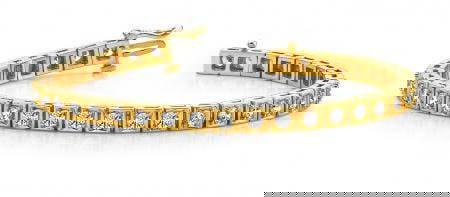 14KT YELLOW GOLD 1 CTW G-H VS2/SI1 FLOATING DIAMOND BOX TENNIS BRACELET: 14KT YELLOW GOLD 1 CTW G-H VS2/SI1 FLOATING DIAMOND BOX TENNIS BRACELET -- 14KT YELLOW GOLD 1 CTW G-H VS2/SI1 FLOATING DIAMOND BOX TENNIS BRACELET #PAPPS19934v5