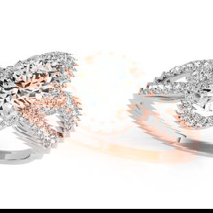 CERTIFIED 18K ROSE GOLD 1.00 CTW J-K/VS-SI1 DIAMOND HALO ENGAGEMENT RING: CERTIFIED 18K ROSE GOLD 1.00 CTW J-K/VS-SI1 DIAMOND HALO ENGAGEMENT RING -- CERTIFIED 18K ROSE GOLD 1.00 CTW J-K/VS-SI1 DIAMOND HALO ENGAGEMENT RING (CENTER STONE DAIMOND .70 CTW J-K/VS-SI1) please re