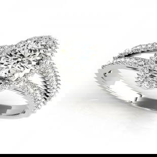 CERTIFIED PLATINUM .95 CTW J-K/VS-SI1 DIAMOND HALO ENGAGEMENT RING: CERTIFIED PLATINUM .95 CTW J-K/VS-SI1 DIAMOND HALO ENGAGEMENT RING -- CERTIFIED PLATINUM .95 CTW J-K/VS-SI1 DIAMOND HALO ENGAGEMENT RING (CENTER STONE DAIMOND .60 CTW J-K/VS-SI1) please request ring s