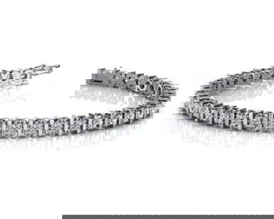 14KT WHITE GOLD .50 CTW G-H VS2/SI1 CLASSIC ILLUSION DIAMOND TENNIS BRACELET: 14KT WHITE GOLD .50 CTW G-H VS2/SI1 CLASSIC ILLUSION DIAMOND TENNIS BRACELET -- 14KT WHITE GOLD .50 CTW G-H VS2/SI1 CLASSIC ILLUSION DIAMOND TENNIS BRACELET #PAPPS19931v5