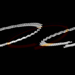 0.90 Ctw i2/i3 Diamond 14K Yellow Gold Half Bangle: 0.90 Ctw i2/i3 Diamond 14K Yellow Gold Half Bangle -- Center Diamond Weight : 0.90 Ctw (Round Cut) Center Diamond Color :- J-K Center Clarity : i2/i3 Stone Setting : Prong Metal Weight : Approx 6.55 G