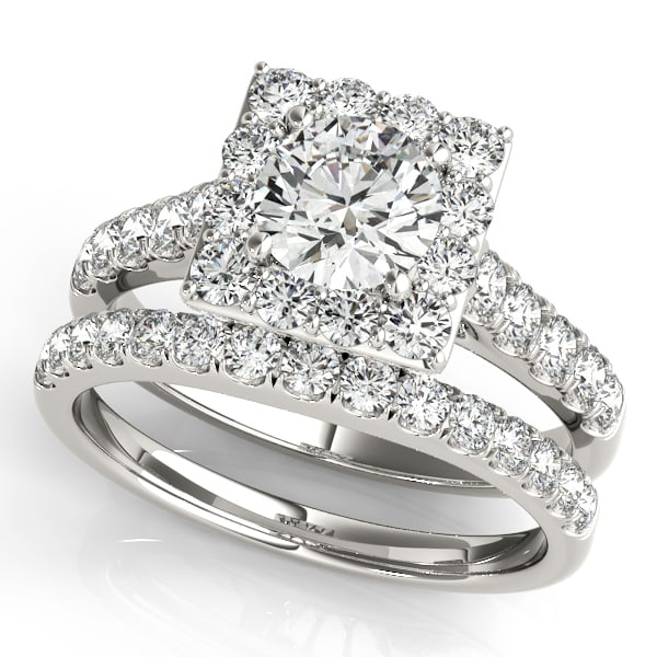 Certified 1.40 Ctw SI2/I1 Diamond 14K White Gold Engagement Set Ring: Certified 1.40 Ctw SI2/I1 Diamond 14K White Gold Engagement Set Ring -- Center Diamond Approx Weight: 0.60 Ctw (Round Cut) Center Color: J-K Center Stone Clarity: SI2/I1 Center Stone Setting: Prong Si