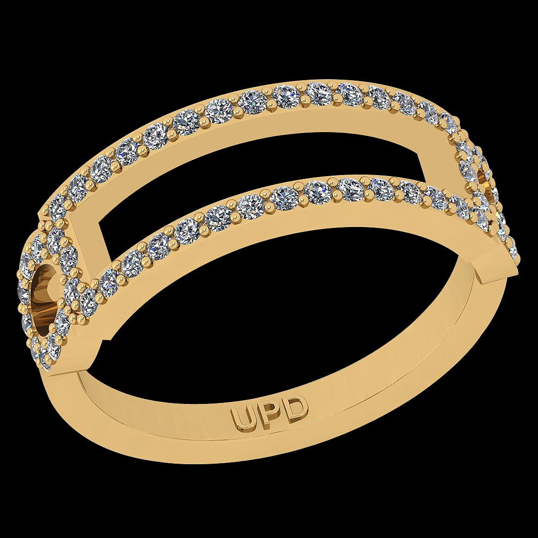 0.41 Ctw i2/i3 Diamond 14K Yellow Gold Ring: 0.41 Ctw i2/i3 Diamond 14K Yellow Gold Ring -- Center Diamond Weight : 0.41 Ctw (Round Cut) Center Diamond Color :- J-K Center Clarity : i2/i3 Stone Setting : Prong Metal Weight : Approx 3.00 Gram 14K
