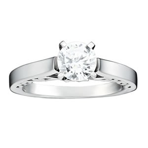 Certified 0.50 Ctw SI2/I1 Diamond 14K White Gold Solitaire Ring: Certified 0.50 Ctw SI2/I1 Diamond 14K White Gold Solitaire Ring -- Center Diamond Approx Weight: 0.50 Ctw (Round Cut) Center Color: J-K Center Stone Clarity: SI2/I1 Center Stone Setting: Prong 14K Whi