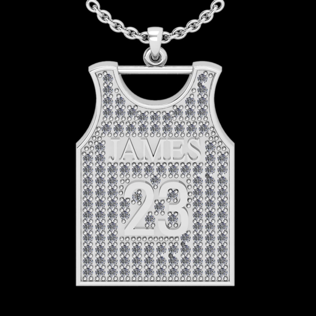 0.52 Ctw SI2/I1 Diamond 14K White Gold Basketball theme Pendant Necklace: 0.52 Ctw SI2/I1 Diamond 14K White Gold Basketball theme Pendant Necklace -- Total Diamond Weight : 0.52 Ctw (Round cut) Center Diamond Color :- G-H Center Clarity : SI2/I1 Stone Setting : Prong Metal 