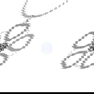 Certified 2.90 Ctw VS/SI1 Tanzanite and Diamond 14K White Gold Pendant: Color Stone Approx Weight: 2.00 Ctw (1 pcs Round) Center Stone Color: Tanzanite Center Stone Setting: Prong Side Stone Approx Weight: 0.90 Ctw Side Stone Color: G-H Stone Clarity: VS/SI1 Stone