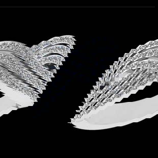 0.90 Ctw SI2/I1 Diamond 10K White Gold Eternity Band Ring: Total Diamond Weight : 0.90 Ctw (Round cut) Center Diamond Color :- J-K Center Clarity : SI2/I1 Stone Setting : Prong Metal Weight : Approx 6.50 Gram 10K White Gold Eternity Band Ring Current Ring