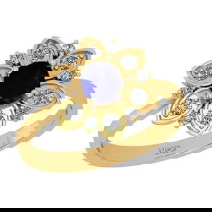 1.29 Ctw SI2/I1Blue Sapphire and Diamond 14K Yellow Gold Engagement set Rin: Center Stone Weight : 1.00 Ctw ( 1pec Cushion Cut) Center stone Color :-Blue Sapphire Setting : Prong Side Diamond Weight Of Ctw 0.29 Ctw Color : J-K Clarity : SI2/I1 Stone Setting : Prong Metal Weigh