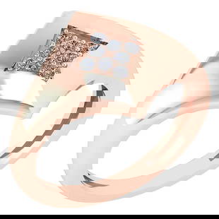 Certified 0.11 Ctw Diamond VS/SI1 Ring 14K Rose Gold Made In USA: Center Stone Approx Weight: 0.11 Ctw (8 Pcs Round) Center Stone Color: White G-H Diamond Stone Clarity: VS/SI1 Stone Setting: Pave Metal Approx Weight: 2.70 Gram 14K Rose Gold Ring Made In USA #PAPPS2